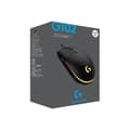 Miniatyrbild 1 av 3: Souris Gaming - LOGITECH - G102 LIGHTSYNC - Kablé - 6 Knappar - Optisk - Svart