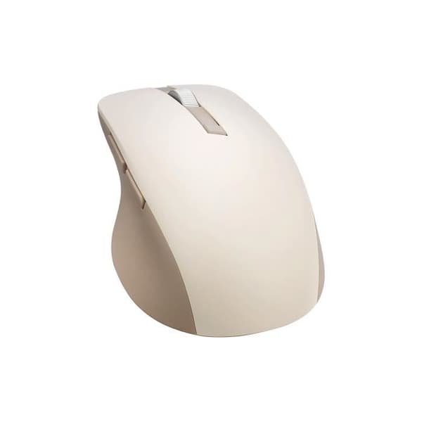 Trådlös mus - Asus - MD200 Silent Plus - 4200 Dpi - 6 programmerbara knappar - Havremjölk