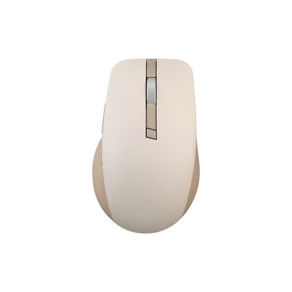 Trådlös mus - Asus - MD200 Silent Plus - 4200 Dpi - 6 programmerbara knappar - Havremjölk