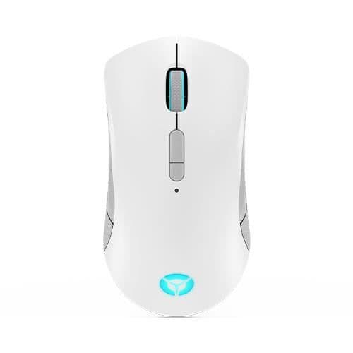 Spelmus - LENOVO - Legion M600 - Trådbunden - Optisk - Vit/Grå