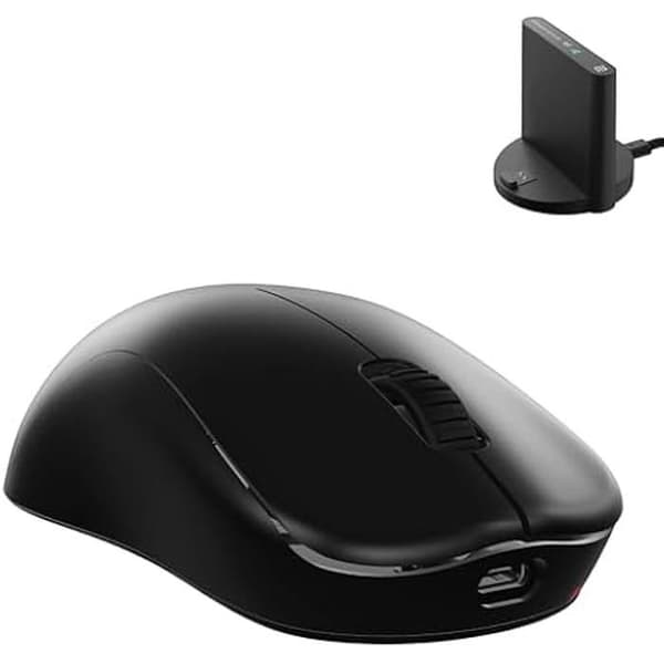 Trådlös mus - BENQ - U2-DW - Förbättrad 4K - 60 g - Ergonomisk design för esports Svart