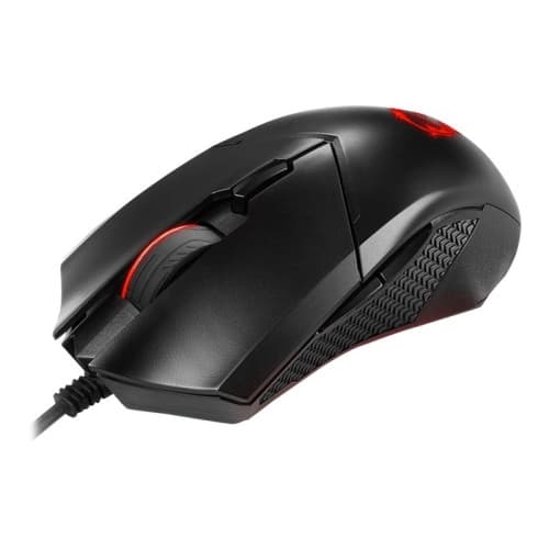 MSI Clutch GM08 - mus - USB - svart Svart