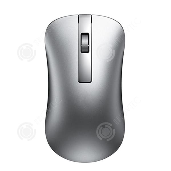 INN Trådlös tyst mus i aluminiumlegering 2.4ghz 1600dpi ergonomisk mus för bärbar dator PC optisk mus