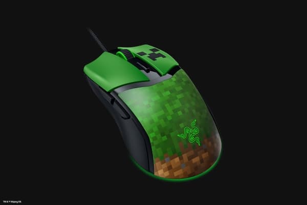 Razer Cobra, Right-hand, Optical, 8500 DPI, Black, Green