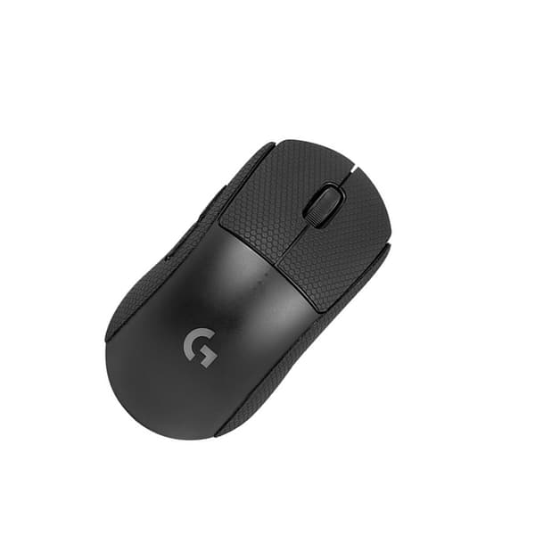 INF Forbedrede Grip Mouse Stickers til GPW1/GPW4 - Sort Fodbold