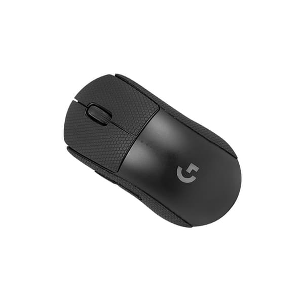 INF Forbedrede Grip Mouse Stickers til GPW1/GPW4 - Sort Fodbold