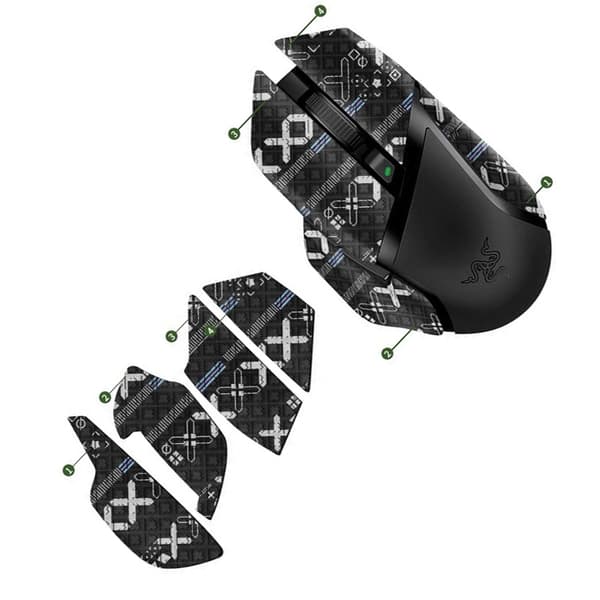 INF Forbedrede Grip Mouse Stickers til Razer Basilisk V2 Pro