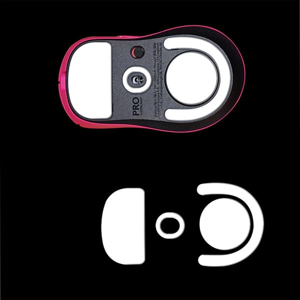 INF Forbedr Logitech GPW4 mus med Ice Version Grip Tape