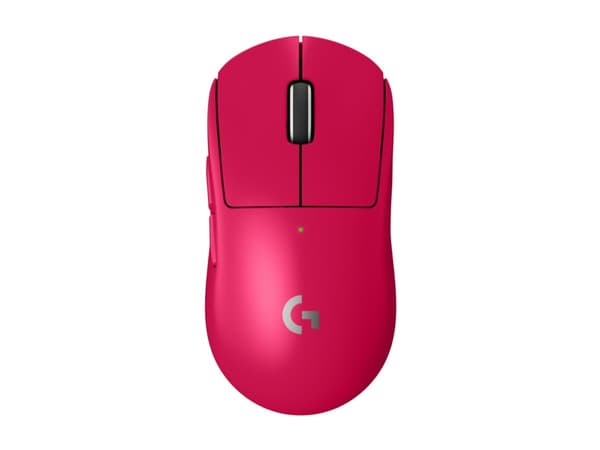Logitech G PRO X SUPERLIGHT 2 - Mus - optisk - 5 knapper - trådløs - 2.4 GHz - USB Logitech LIGHTSPEED-mottaker - rosa