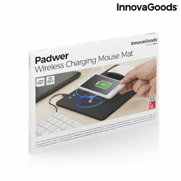 BRUGT Musemåtte med 2-i-1 trådløs opladning InnovaGoods Padwer (Refurbished A)