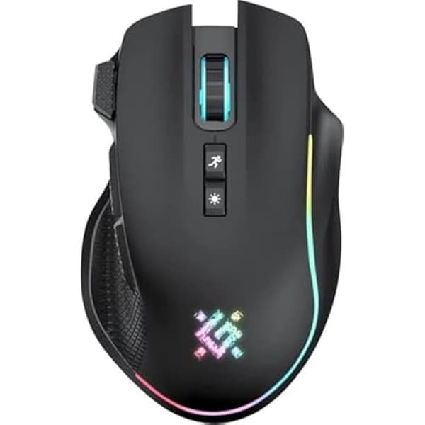 Trådlös speldosa - DEFENDER - GM-213 - RGB-belysning - Långvarigt batteri - 5 knappar