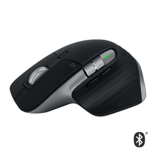 Mus - Ergonomisk - Logitech - MX Master 3 - Ultra-snabb rullning - För Mac - Svart