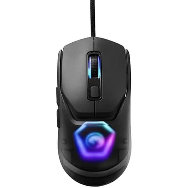 Gamingmus - MARVO - Z Fit Lite - Pixart 3327 sensor - Grå färg - Optisk teknologi
