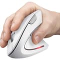 Miniatyrbild 4 av 6: Trust Verto ergonomisk trådlös vertikalmus, vit