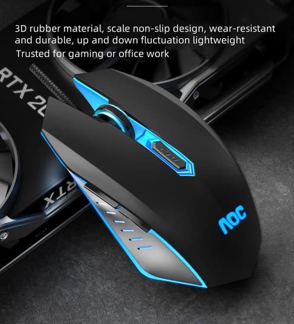 AOC 140 gamingmus - præcision og stil