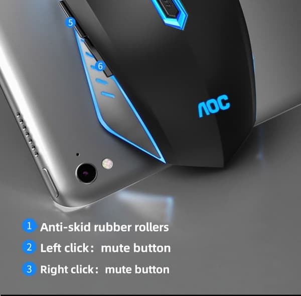 AOC 140 gamingmus - præcision og stil