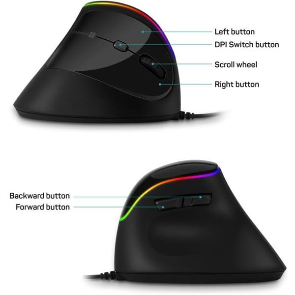 KOPPLA DET SPEL FÖR HÄLSA RGB, svart