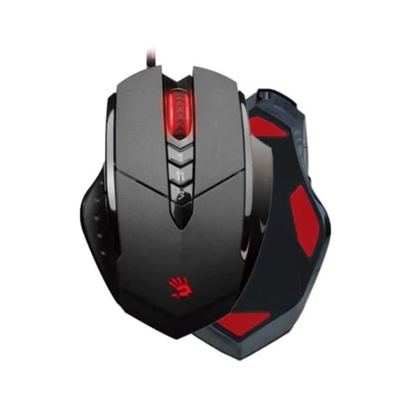 A4tech Bloody V7M USB Gamer Laser Mouse - Svart - 7 knappar - 3200 dpi