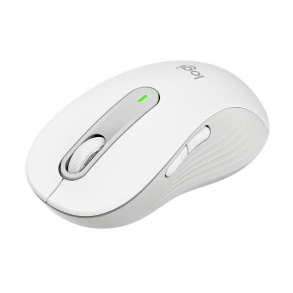 Mus - Trådlös - Logitech - M650 - Högerhänt - Vit