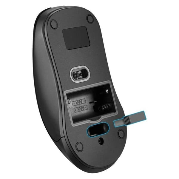Trådlös optisk mus Defender NEXUS MS-195 RF Svart 1600 dpi