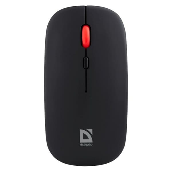 Trådløs Bluetooth mus Defender VITRUAL MB-635 Sort 1600 dpi