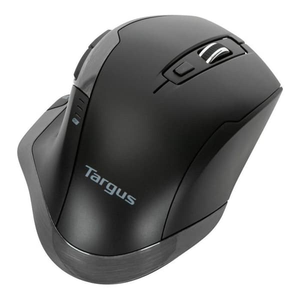Trådlös mus - Targus - AMW584GL - Ergonomisk - 1600 dpi - Svart