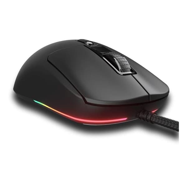 Souris gaming - Cougar Gaming - MINOS NEO BLACK - Ultralätt - Optisk sensor 6200 DPI - RGB 5 effekter