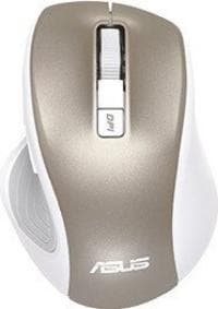 ASUS MW202 - Mus - optisk - 6 knappar - trådlös - 2,4 GHz - trådlös mottagare (USB) - roséguld (90XB066N-BMU020)
