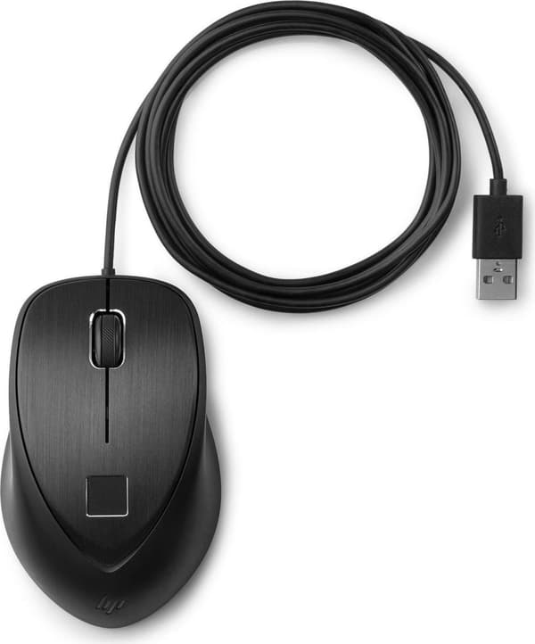 HP Fingerprint - mus - laser - 3 knapper - kablet - USB - til HP Z1 G8, EliteOne 800 G8, Pro c640 G2, Workstation Z1 G8, ZBook Studio G8