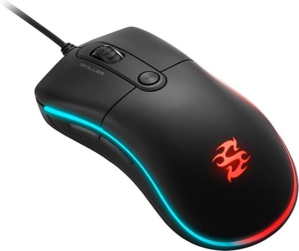 Sharkoon Skiller SGM2 mus Högerhänt USB Type-A Optisk 6400 DPI
