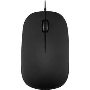 Perixx PERIMICE-201 P II Optisk 3-knaps PS2-mus - Med ledning med PS2-stik - 1000 dpi - Mat Sort