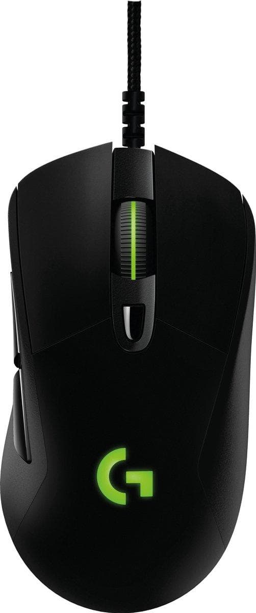 Logitech G403 Prodigy USB 12000DPI Svart Högerhänt Svart