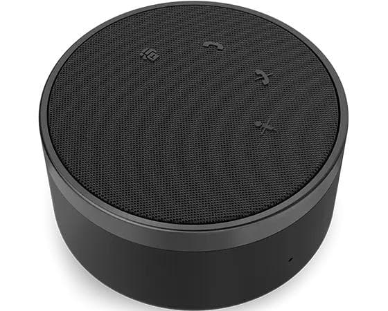 Lenovo Go - Højttalertelefon - kablet - USB-C - Storm Grey, Thunder Black - Microsoft Teams certificeret - til ThinkCentre M70q Gen 3, M70s Gen 3, M75