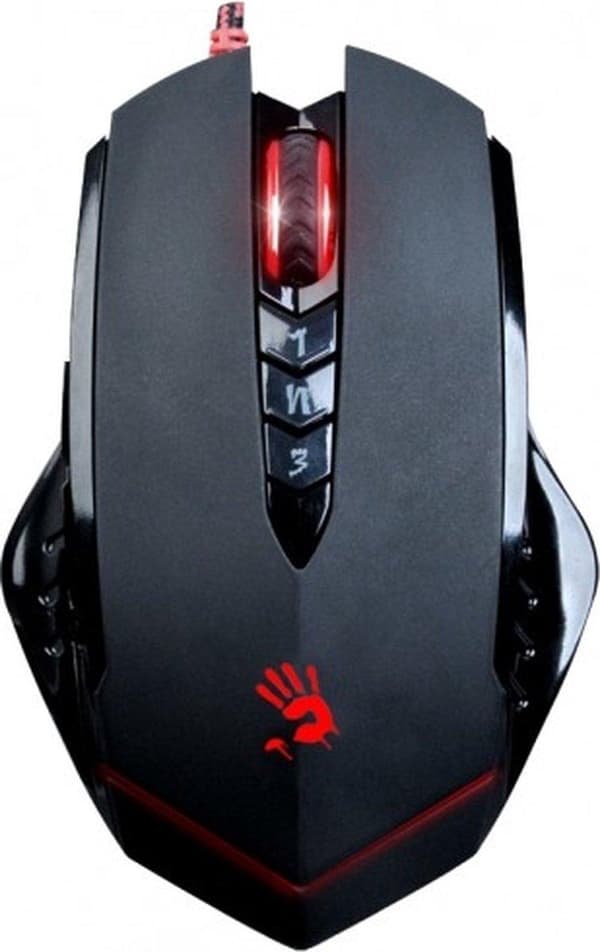 A4Tech Bloody V8m - mus - optisk - 8 knappar - trådbunden - USB