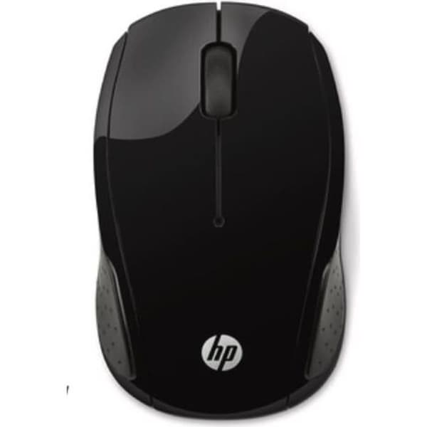 HP 200 trådlös mus - svart Svart