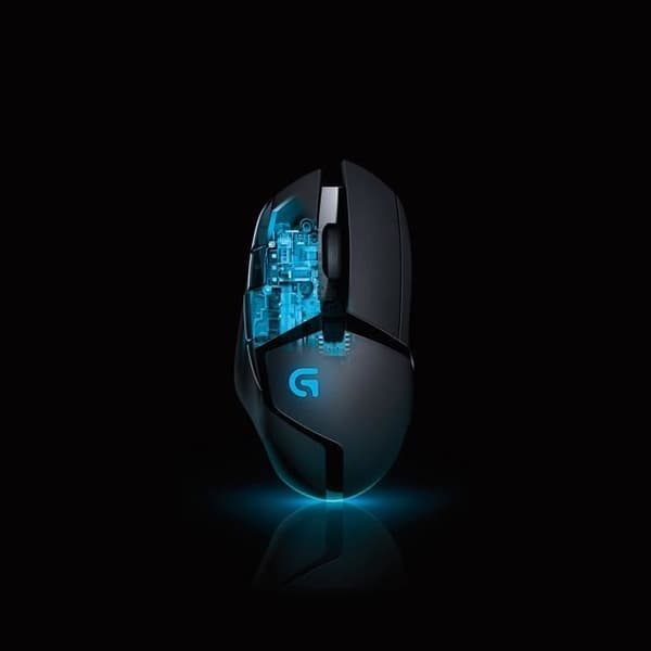 Spelmus - Kabelansluten - Logitech G - G402 Hyperion fury FPS - Svart