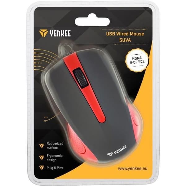Souris - RÖD SUVA - YENKEE - YMS 1015RD