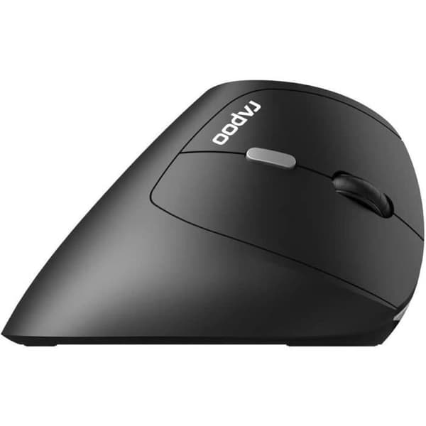 EV-200 VERTIKAL ERGONOMISK TRÅDLÖS USB-MUS SVART RAPOO 13531