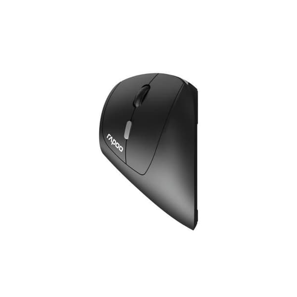 EV-200 VERTIKAL ERGONOMISK TRÅDLÖS USB-MUS SVART RAPOO 13531