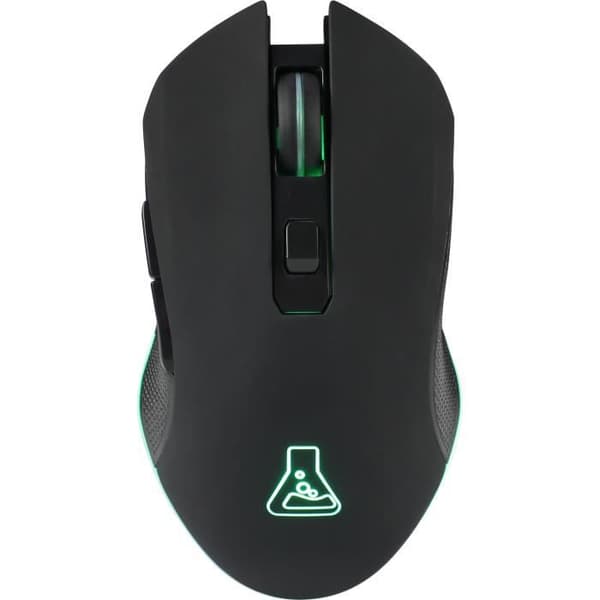 Trådlös spelmus - The G-Lab - KULT HELIUM - RGB - 6400 DPI - 6 knappar - Svart