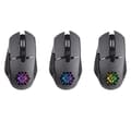 Miniatyrbild 3 av 3: Mus Defender GM-514 Glory Optic RF RGB 3200 dpi 7P Svart