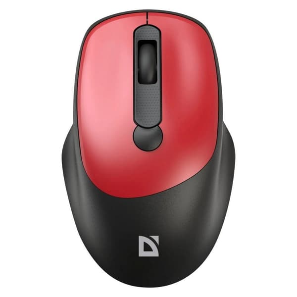 MOUSE DEFENDER FEAM MM-296 RF SILENT RÖD
