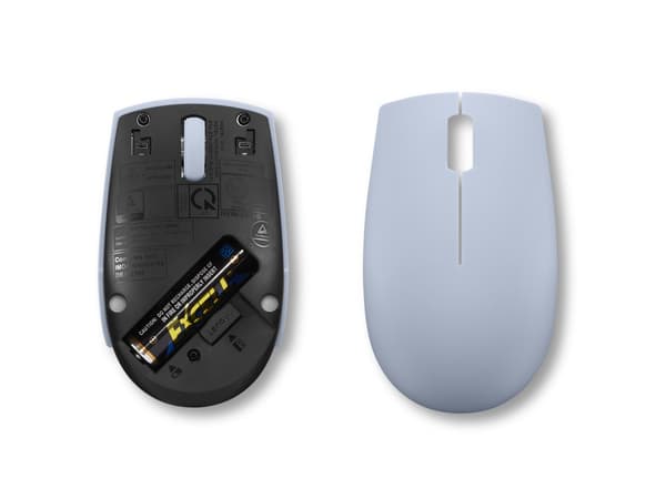 Lenovo 300 Wireless Compact Maus Kabellos Optisch Blau 3 Tasten 1000 dpi mus Ambidextrous RF Wireless Optical