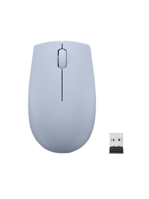 Lenovo 300 Wireless Compact Maus Kabellos Optisch Blau 3 Tasten 1000 dpi mus Ambidextrous RF Wireless Optical