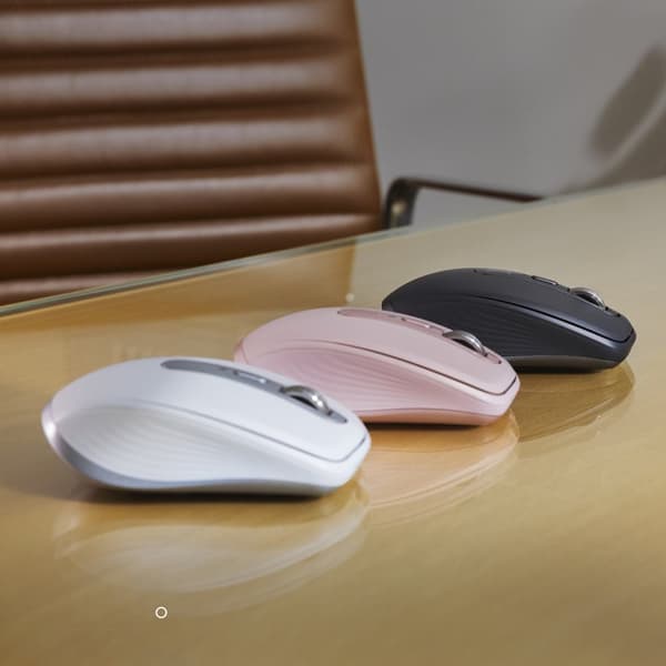 Logitech MX Anywhere 3S mus Office Högerhänt RF Trådlös + Bluetooth Laser 8000 DPI