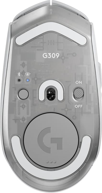 Logitech G G309 Gamingmus Högerhänt RF Trådlös + Bluetooth Optisk 2560 DPI