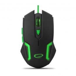 Esperanza MX205 Fighter Gamingmus Högerhänt USB Typ-A Optisk 2400 DPI