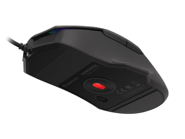 GENESIS Xenon 220 G2 Gamingmus Ambidextrös USB Typ-A Optisk 12800 DPI