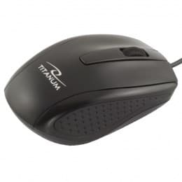 TITANUM TM110K mus Ambidextrös USB Typ-A Optisk 1000 DPI
