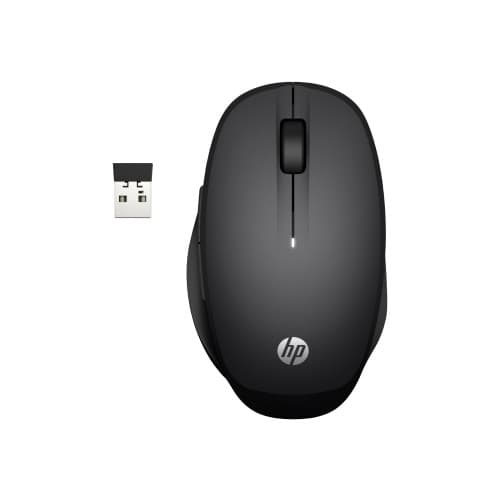 HP Dual Mode - mus - Bluetooth, 2.4 GHz - svart